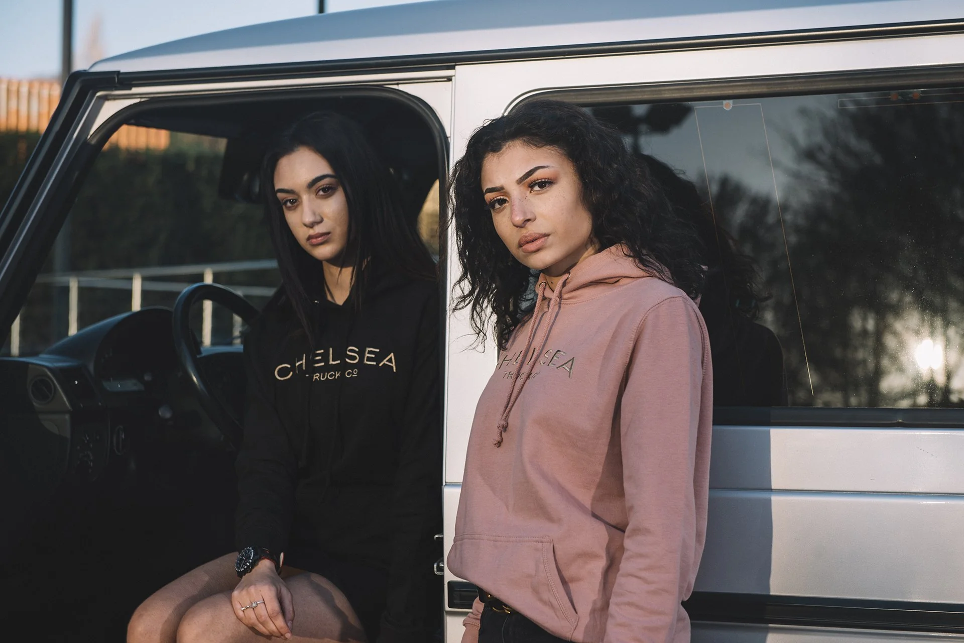 Chelsea Truck Co Black with Gold Embroidery Hoodie - Image 6