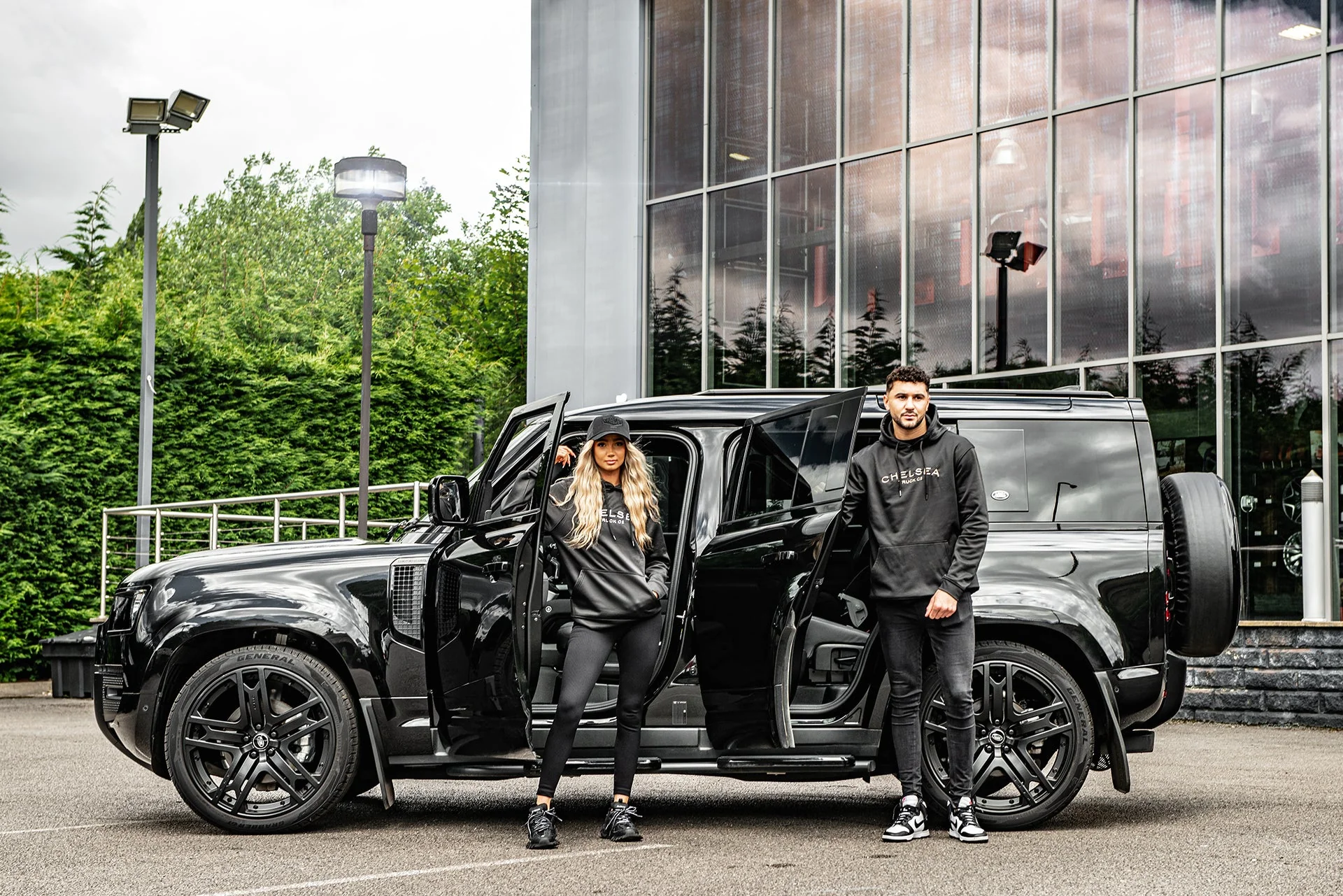 Special Edition Chelsea Truck Co Black with Gold Embroidery Hoodie - Image 8