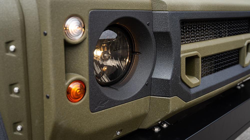 Land Rover Defender (1991-2016) X-Lander Front Grille With Headlight Surrounds - Image 4