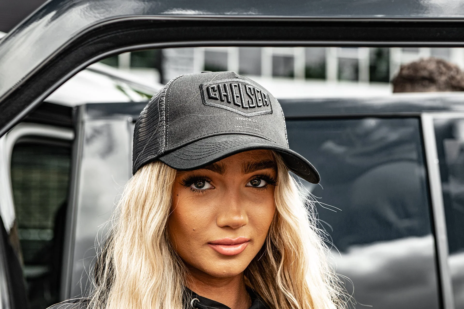 The Black Trucker Cap - Image 8